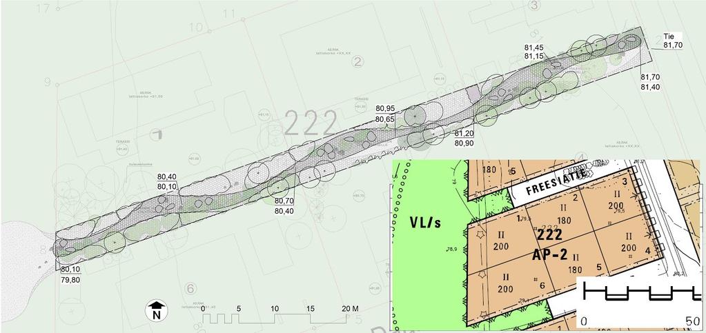 Vihertehokkuustyökalun kehittäminen - Jyväskylän asuntomessujen 214 pilottikortteli Kuva 3.