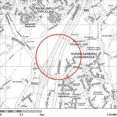 Asemakaava nro 970900, Kuninkaanmäki Itä-Vantaan linja-autovarikko Maankäyttö- ja