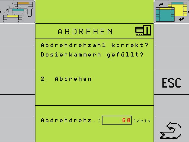 nnostelulaite täynnä? Säiliössä pitää olla kalibrointia varten riittävä määrä siemeniä tai lannoitetta.