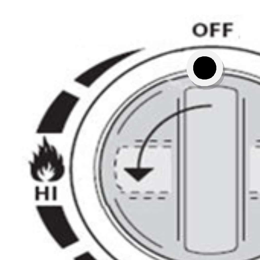 Figure 20 11. Säilytys Kaasupullo pitää säilyttää hyvin tuuletetussa tilassa ja se pitää kytkeä irti grillistä kun se ei ole käytössä.