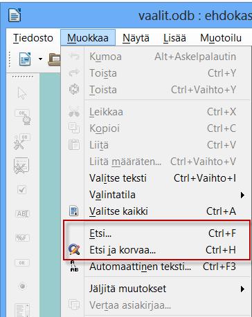 9.3 Tietueiden lajittelu Tietueiden lajittelua varten on olemassa kaksi painiketta.