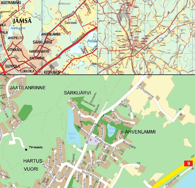 KAAVASELOSTUS 3 (10) 5.4.2011 Kuva 1. Suunnittelualueen sijaintikartta, likimääräinen sijainti osoitettu punaisella rajauksella. 1.3 Kaavan nimi ja tarkoitus Särkijärvi II asemakaavan muutos.