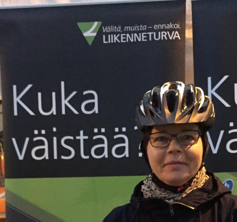 Liikenneturva erilaisissa tapahtumissa mukana: syksy 2017 Liikkujan viikon Pyöräilijän aamupala, Lahti 22.9. Auton päivän tapahtumissa, Lahti ja Villähde 2.9. Ympäristökylä, Lahti 23.