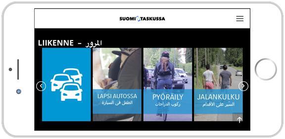 Videoita maahanmuuttajille Itsenäistä suomen kielen ja toimintakulttuurin opiskelua videokirjaston avulla Esimerkiksi itsenäiseen opiskeluun