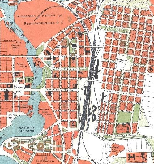 Väinö Voionmaa, Yrjö Raevuori: Tampereen historia (1929-1935) / Tampereen kaupunki Kyttälän alue oli maalaismaisemaa 1800-luvun alkupuolella, ennen liittämistä Tampereeseen.