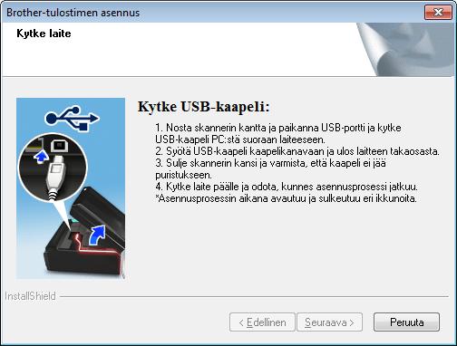 Jos tietokoneess on käynnissä ohjelmi, sulje ne. Näytöt sttvt oll erilisi eri käyttöjärjestelmissä. CD-ROM sisältää Nunce PperPort 2SE -ohjelmiston.