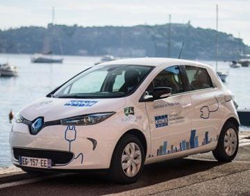 YMPÄRISTÖ TOIMINNOT KONE 2016 YRITYSVASTUURAPORTTI SÄHKÖAUTO YHTEISKÄYTÖSSÄ NIZZASSA Vuoden 2016 lopussa saimme Ranskassa käyttöön ensimmäisen sähköautomme, Renault Zoen.