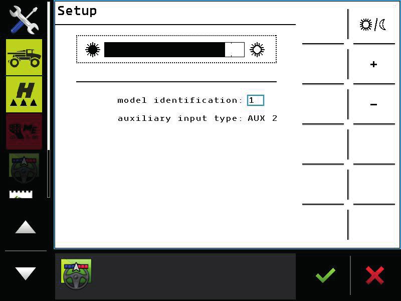 Kohss "uxiliry input typ" on vlittv "AUX 2"