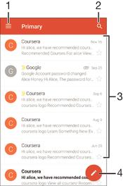 1 Näytä kaikkien Gmail-tilien ja kansioiden luettelo 2 Etsi sähköpostiviestejä 3 Luettelo sähköpostiviesteistä 4 Kirjoita