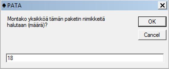 Paketin hinta voi olla osiensa summa tai sillä voi olla oma hinta.