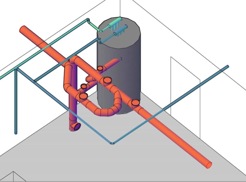 38 Kuva 24. 3D-piirros Ecowecin kytkennästä Kytkentä on teknisesti yksinkertainen ja ei vaadi ylimääräisiä komponentteja toimiakseen, ja järjestelmä on huoltovapaa ulkoisista komponenteista.