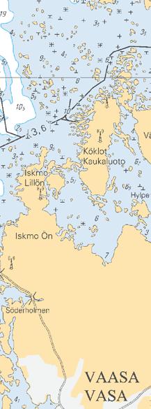 Farleden till Jakobstad (11.0 m). Sjömätningar utförs. Varning. Finland. Bay of Bothnia. Off Jakobstad. Jakobstad channel (11.0 m). Hydrographic surveying in progress.