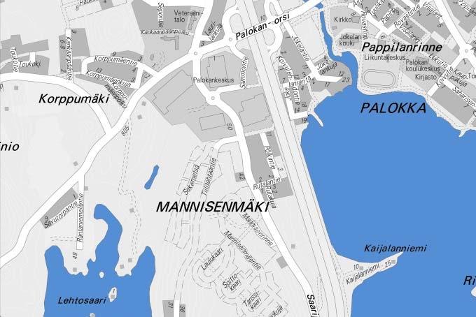 15.8.2014 (1) OSALLISTUMIS- JA ARVIOINTISUUNNITELMA MANNISENMÄKI, SAARIJÄRVENTIE 44 ASEMAKAAVAN MUUTOS 29.