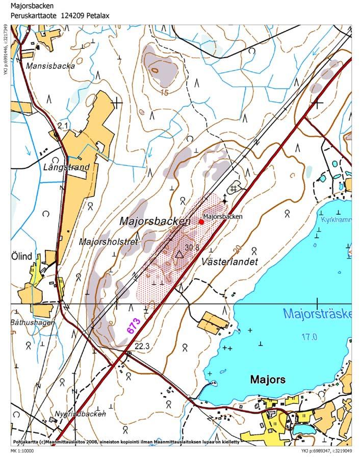 Muinaisjäännösalue on
