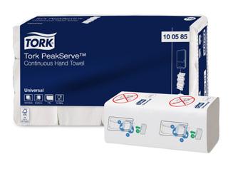 Tork PeakServe Continuous käsipyyhejärjestelmä Valitse annostelijat ja täyttöpakkaukset Laadukas asiakaskokemus alkaa tästä Tork EasyCube Annostelijassa Tork