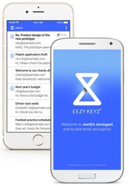 EEZY KEYZ on helppo ja edullinen ratkaisu sähköpostipalvelun turvallisuuden ja EU:n tietosuoja-asetuksenmukaisuuden varmistamiseen.