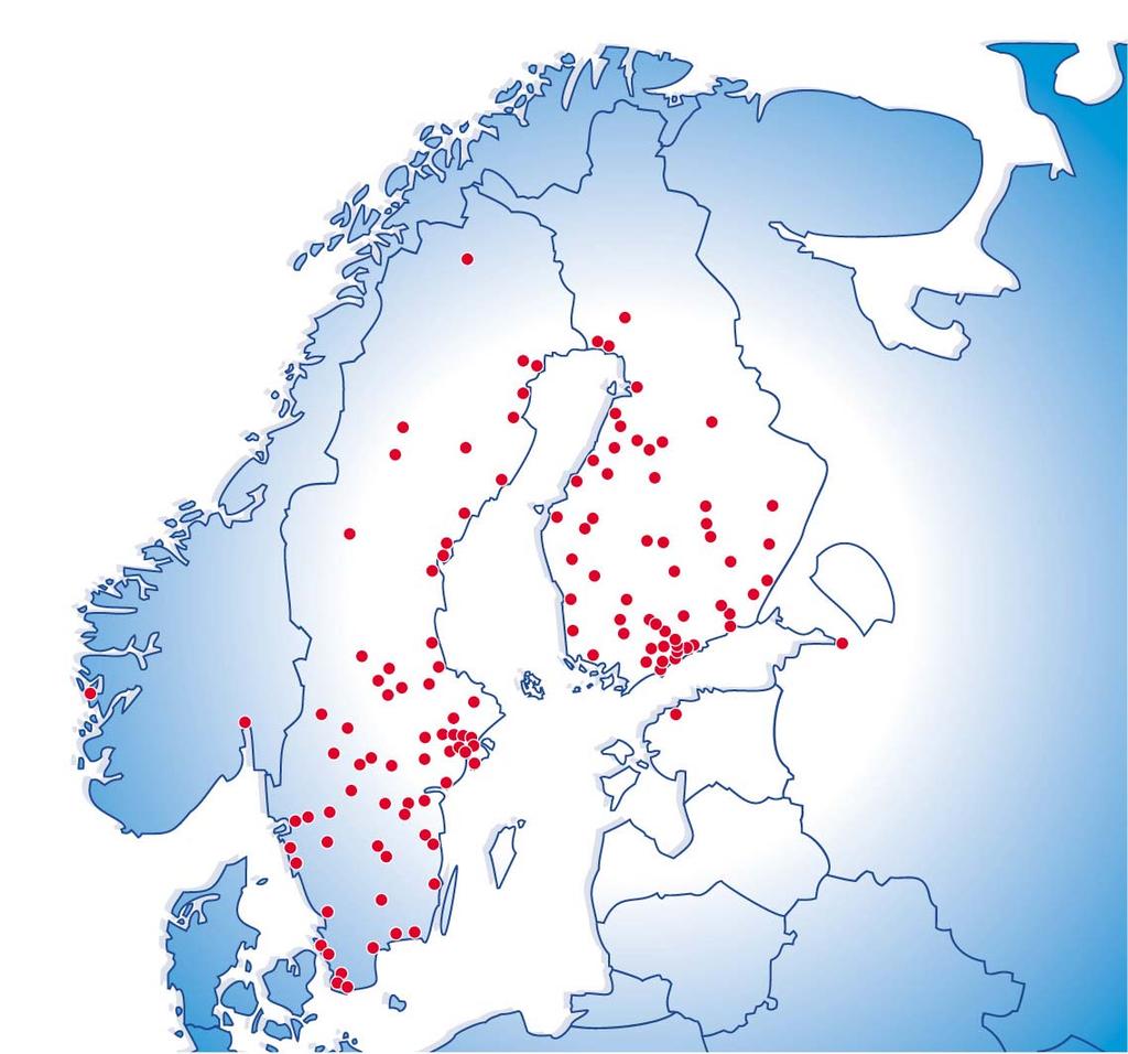 Kansainvälinen toiminta Mahdollisuudet Venäjä/Baltia mobiiliverkkojen tarve kasvussa kännykkätiheys vielä vaatimaton asiakkaan mukana ulkomaille laitevalmistajien partneruudet paikallistuminen