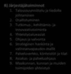 Lasten ja perheiden palvelut 7. Ikäihmisten ja vammaisten palvelut 8.