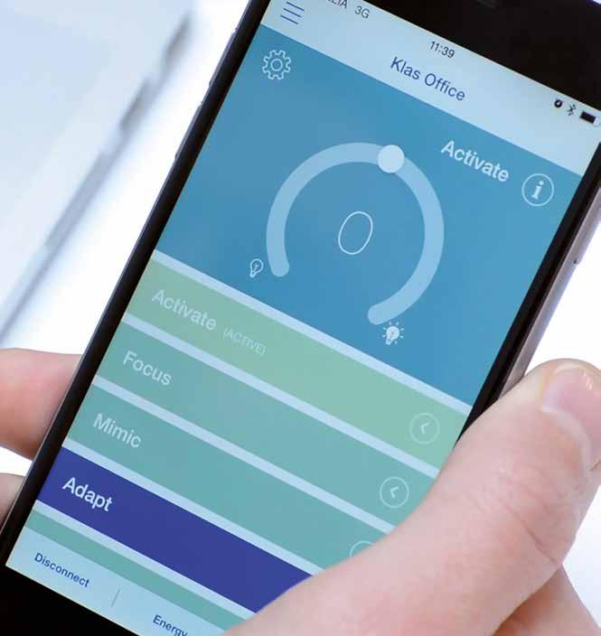 e-sense Tune e-sense Tune on henkilökohtainen ja langaton valonohjausjärjestelmä, jonka avulla voidaan ohjata sekä valon intensiteettiä että värilämpötilaa.