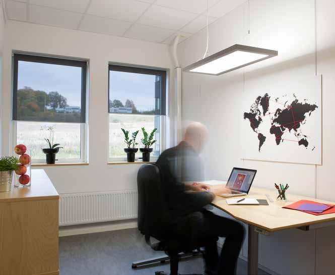 e-sense ActiLume e-sense ActiLume on yksinkertainen valonohjausjärjestelmä, joka koostuu valaisimeen integroidusta sensorista ja ohjausyksiköstä.