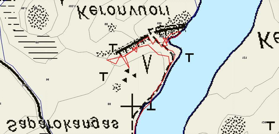 100 m Kuva 12. Keronvuori.