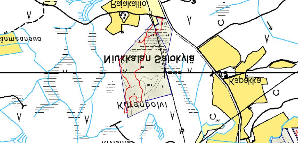 200 m Kuva 18. Niukkala, Kurenpolvi.