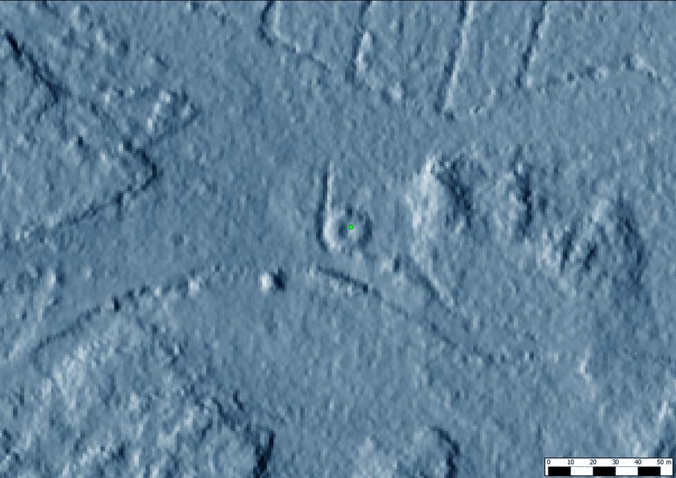 17 Tervahauta 05/2015. Lidar-vinovalovarjosteessa kuvan keskellä.