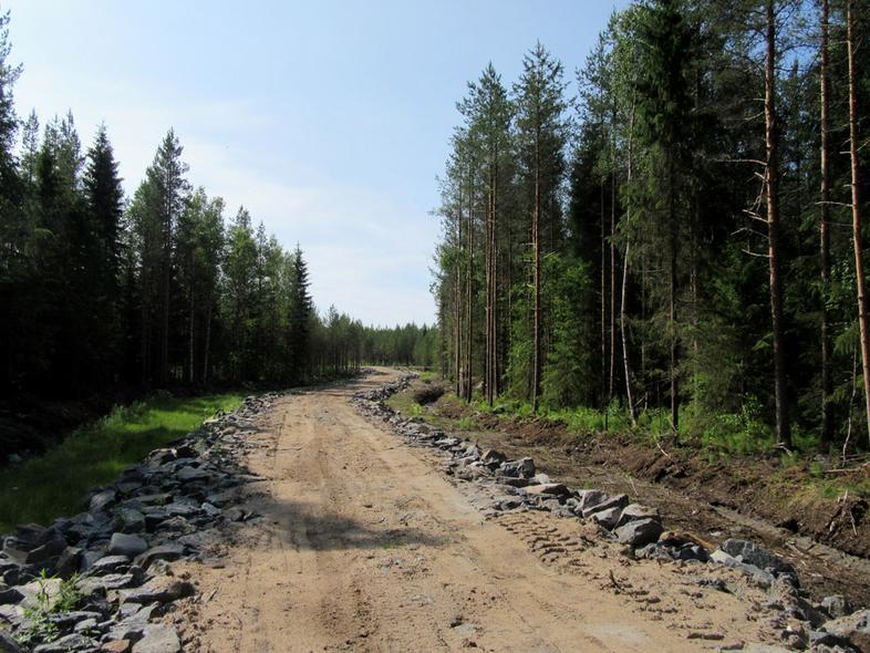 34 7 Uusi metsätie hankealueen