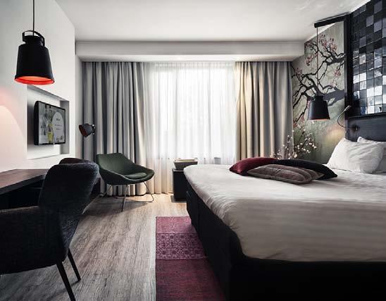 Hotelli M Hotel / Genk **** Kauniilla paikalla järven ja puiston vieressä aivan Genkin kaupungin keskustassa sijaitseva hyvätasoinen hotelli.
