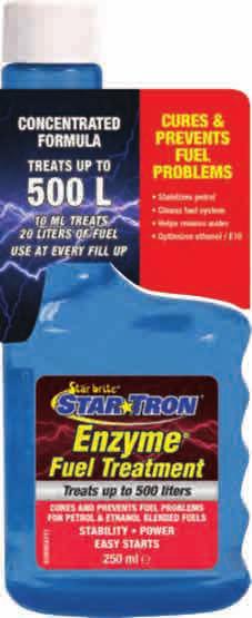 MARINE STAR TRON BENSIININ LISÄAINE 93008 250 ml (Käsittelee 500 L) 12 93016 500 ml