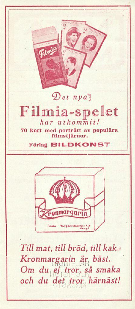 Qet nya"] Fil mulaspelet har utkommit! 70 kort med porträtt av populära filmstjärnor.