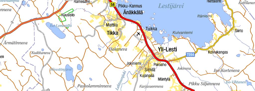 Vapo Oy 7 (37) 51.041 51.051 51.054 51.052 Kuva 2. Teerinevan sijainti vesistöalueilla. 2.2 HANKKEEN TARKOITUS JA HYÖDYT Hankealueen turvetuotannon päätarkoituksena on energiaturpeen tuotanto teollisuuden ja yhdyskuntien käyttöön.