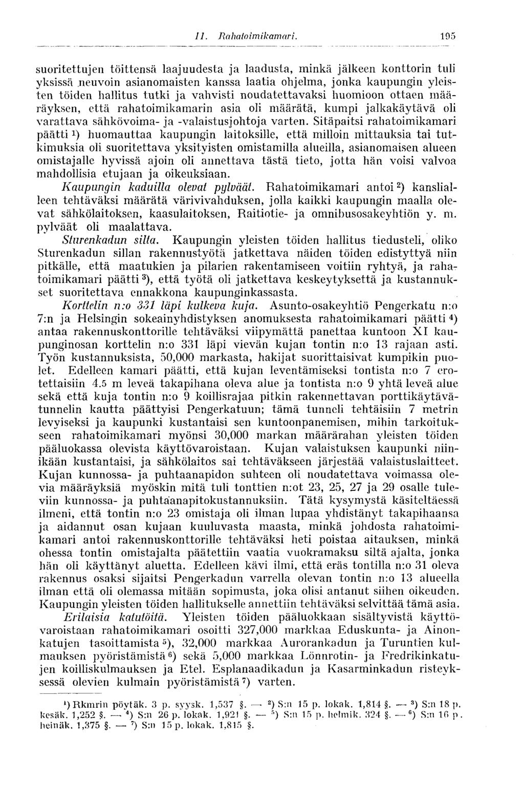 II. Rahato im kamari.