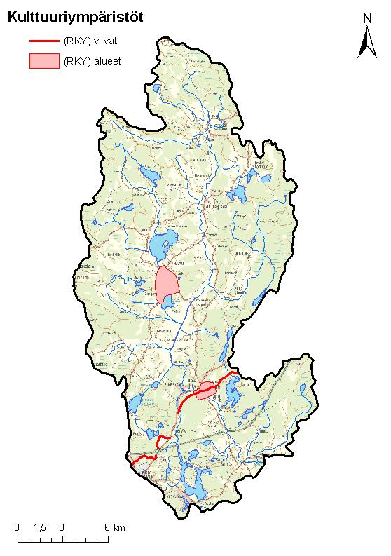 10 Affecto Finland Oy, Karttakeskus, Lupa L4659. Museovirasto Kuva 7. Historiallisesti merkittävät kohteet.