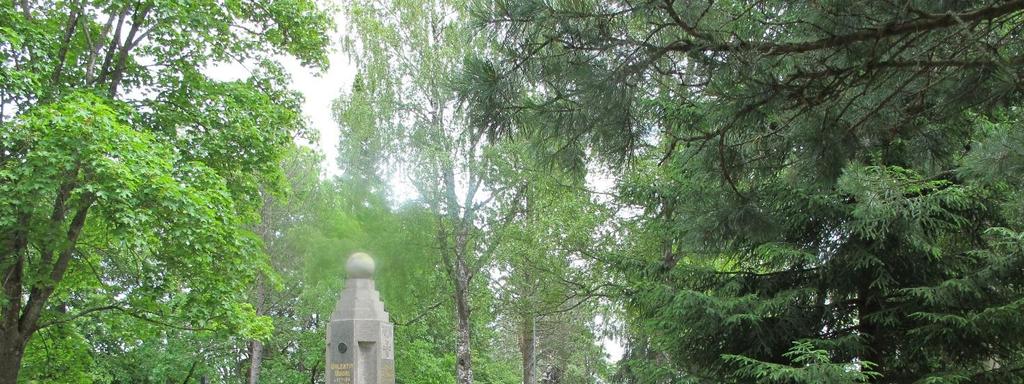 Viron vapaussodassa ja Aunuksessa kaatuneiden muistomerkki 1919 Historia Viron vapaustaistelu 1918-1920 kosketti läheisesti akaalaisia.