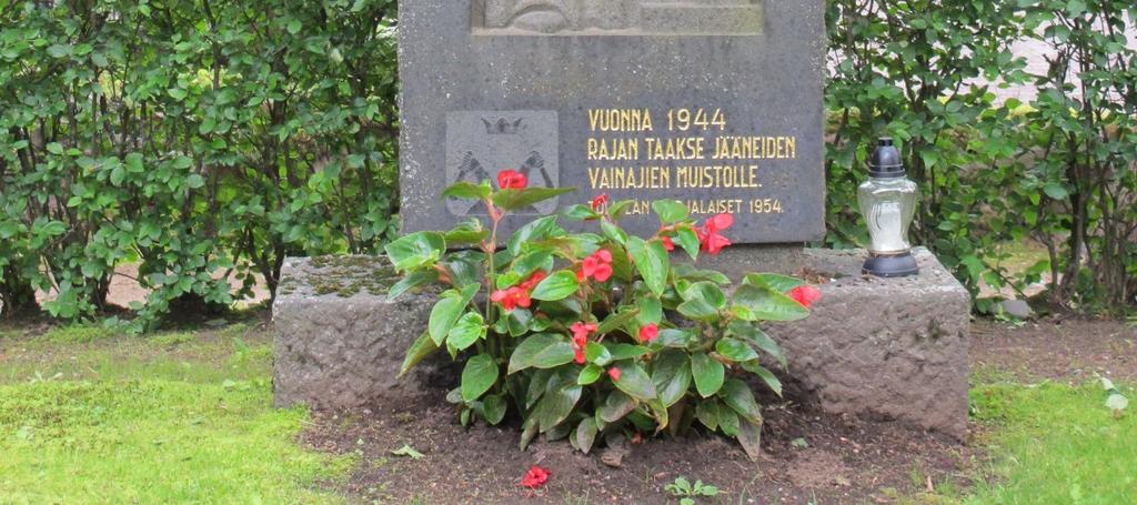 Muistomerkin on valmistanut Someron Kiviveistämö.