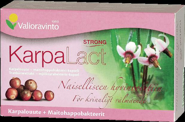 KARPALACT STRONG Naiselliseen hyvinvointiin!