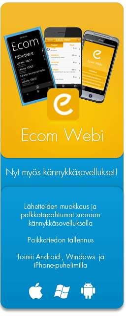 1.3 Työnohjauksen lisätyökalut B Kun läheteohjelmaa on hetki käytetty menestyksellä, voidaan töiden hallintaa vielä tehostaa merkittävästi seuraavilla lisäpalveluilla: Töiden ohjaus tekstiviestillä