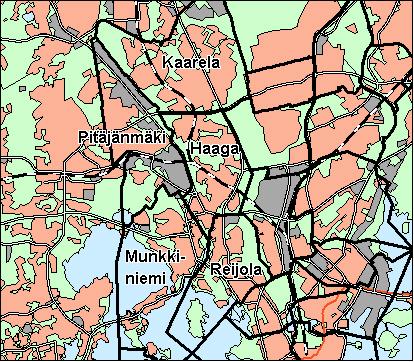 2 Läntinen suurpiiri Copyright Helsingin kaupunki, Kaupunkimittausosasto 36 /23 Asukastiheys h/km2 Asuntojen keskikoko m2 Asuntokuntien keskikoko Korkeakoulututkinto 15 1 3,5 5 12 8 3 4 9 6 2,5 3 6 4