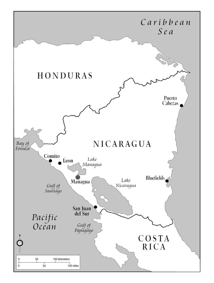 (maolaiskapina 1996-2006, poliittinen epävakaus jatkunut) Nicaragua Suomen apu Nicaragualle Alkoi 1980-luvulla (sandinistit 1979-1990, 2007-), nyt noin 11 M,