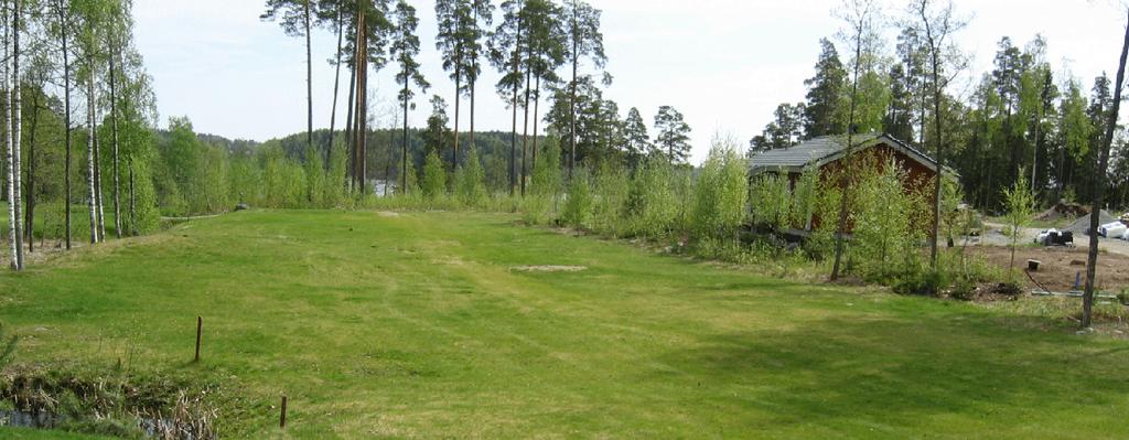 Asemakaavamuutoksella osoitettava viherkaista (VL-1) sijaitsee pääosin kuvan