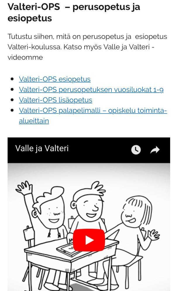 fi Valteri-koulu Valteri-OPS