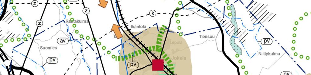 Haavistontie, asemakaavan muutos nro 3488 Osallistumis- ja arviointisuunnitelma 14.2.2011 2. KAAVATILANNE Maakuntakaava Ympäristöministeriö vahvisti 8.11.2006 Uudenmaan maankuntakaavan.