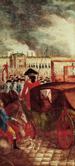 Ranskaan syntyi Maximilien Robespierren johtama hirmuhallinto, jonka kiihkomielisyyden seurauksena yli 0 000 ihmistä päätti päivänsä giljotiinissa.
