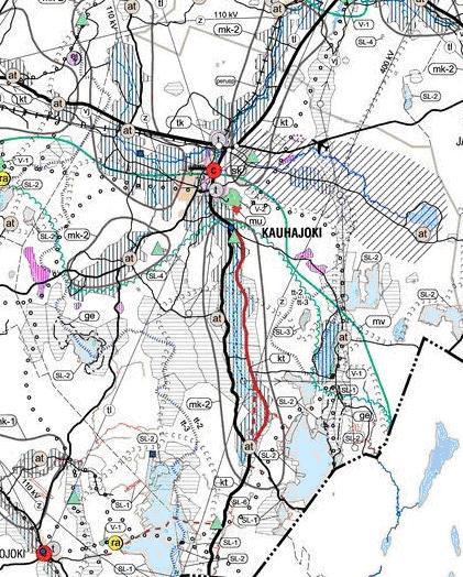 Korttelit 1020, 1021 ja 1022, OAS 3 LÄHTÖKOHDAT Seutukaava/ Maakuntakaava: Suunnittelualue kuuluu Etelä-Pohjanmaan maakuntaliiton alueelle.