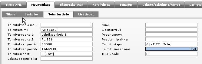 otsikkotiedot.