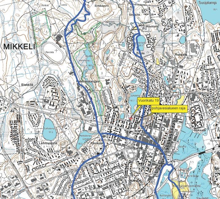 1-2 Kuva 1. Sijaintikartta 2.2 Rajaukset Tutkimusalue rajautuu kiinteistölle 491-3-9-1228.