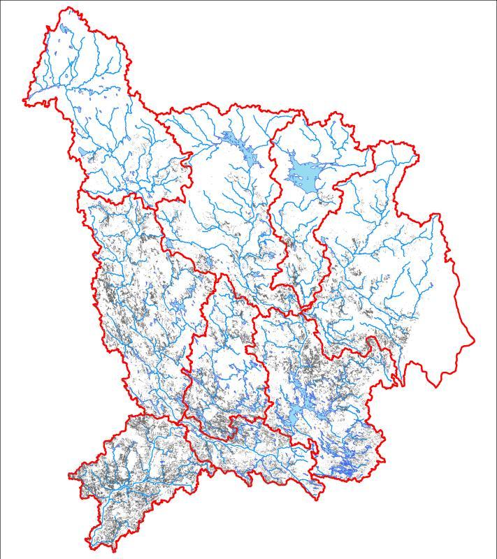 14.2.2014 Kemijoen vesistöalue ja ojitettujen turvemaiden osuus 65.1 Ala-Kemijoen alue 3 % 65.2 Keski-Kemijoen alue 17 % 65.3 Kemijärven - Pelkosenniemen alue 14 % 65.