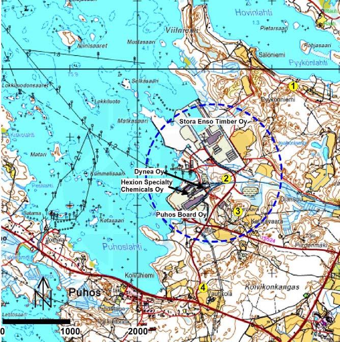 4 2.2 Ympäristömelumittaukset Ympäristömelutasoja mitattiin 24.9.-25.9.2008 välisenä aikana neljässä paikassa.