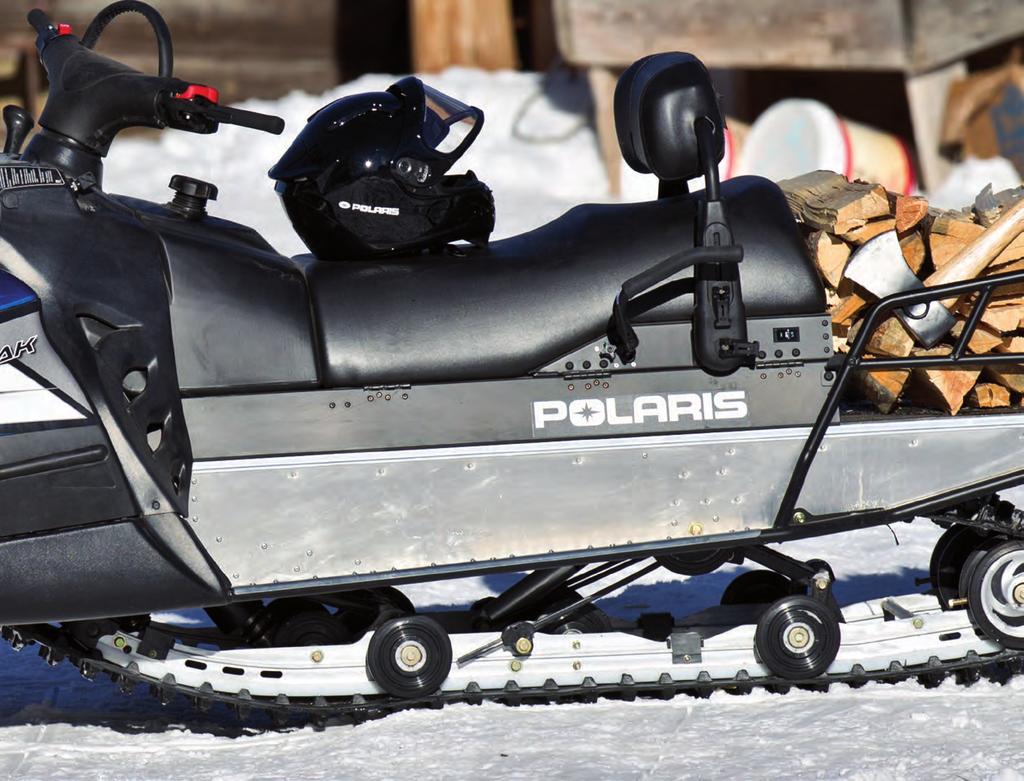 WIDETRAK LX / 600 IQ YLEISKÄYTTÖÖN, AMMATTIKÄYTTÖÖN JA MATKAILUUN Polaris Widetrak -mallit on valmistettu kestämään